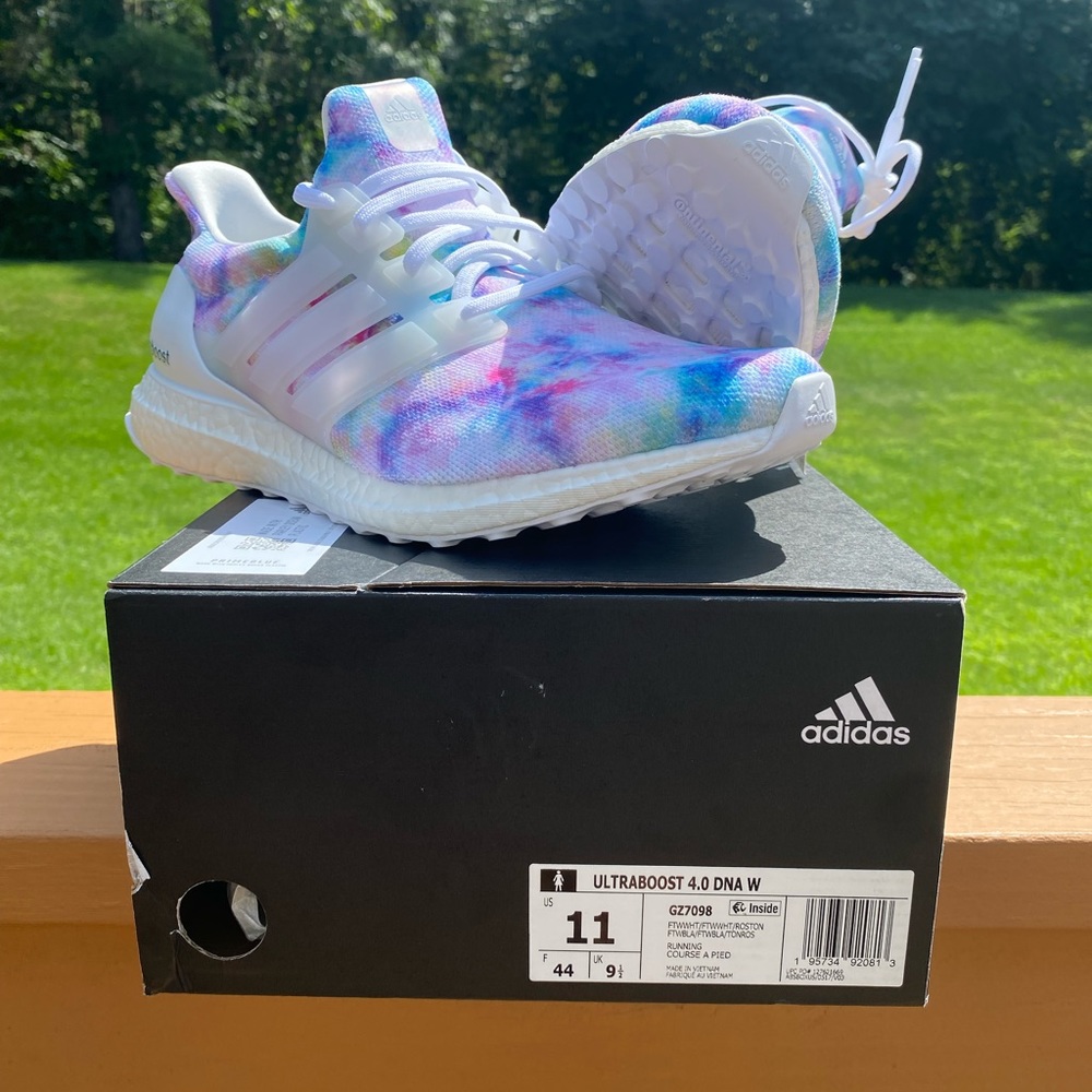 Adidas UltraBoost 4.0 DNA Tie Dye (Size 11W, 9.5M) FAST SHIPPING!